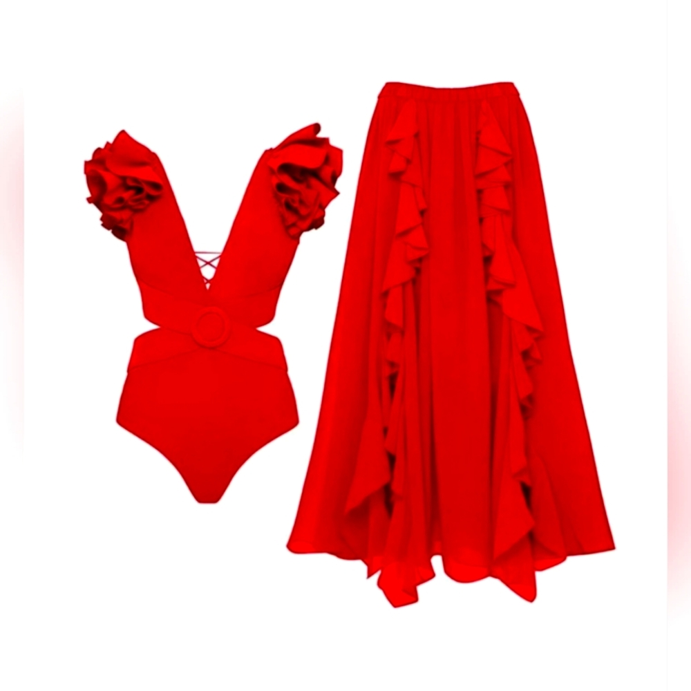 Swimsuit & cover up